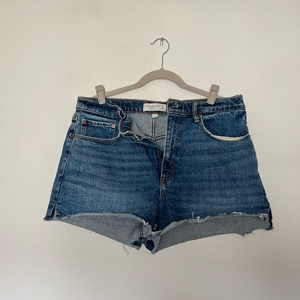 High Rise Mom Short